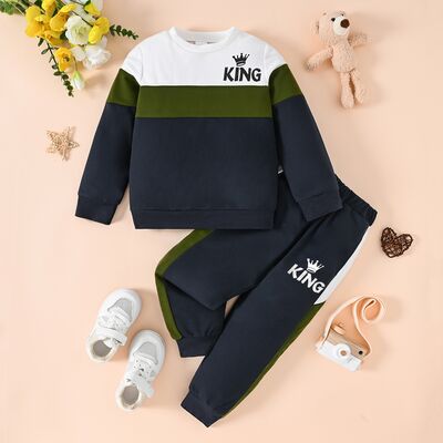 "King" Infant/Toddler Top and Pants Set